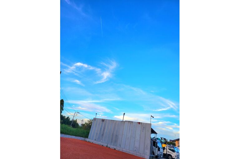 ブログ用　飛行機雲１